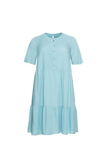 Sheego viskozės suknelė trumpomis rankovėmis