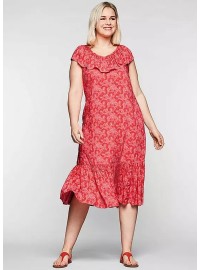 Vasarinė Sheego suknelė su pamušalu