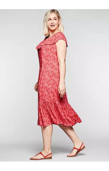 Vasarinė Sheego suknelė su pamušalu