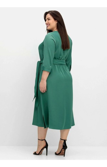 Sheego satino suknelė