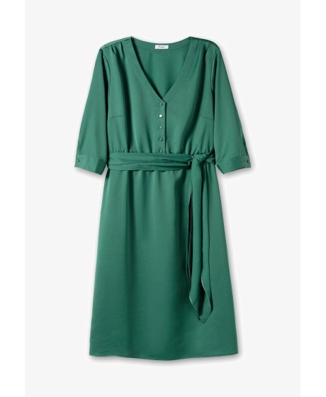 Sheego satino suknelė