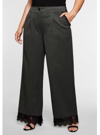 Sheego kelnės plačiomis klešnėmis