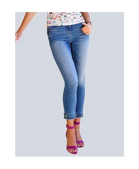 ALBA MODA siauri džinsai