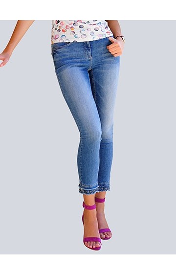 ALBA MODA siauri džinsai