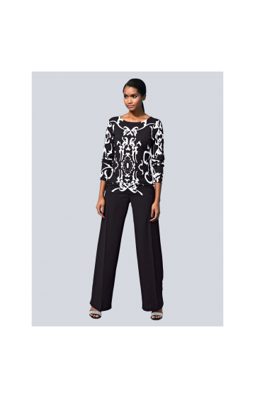 ALBA MODA plačios kelnės