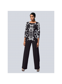 ALBA MODA plačios kelnės