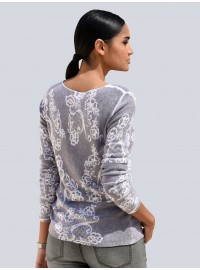 ALBA MODA kašmyro megztinis-palaidinė