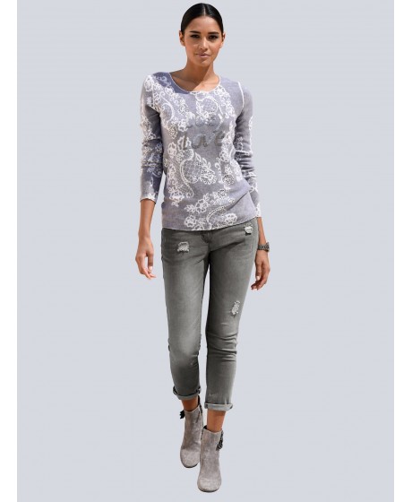 ALBA MODA kašmyro megztinis-palaidinė