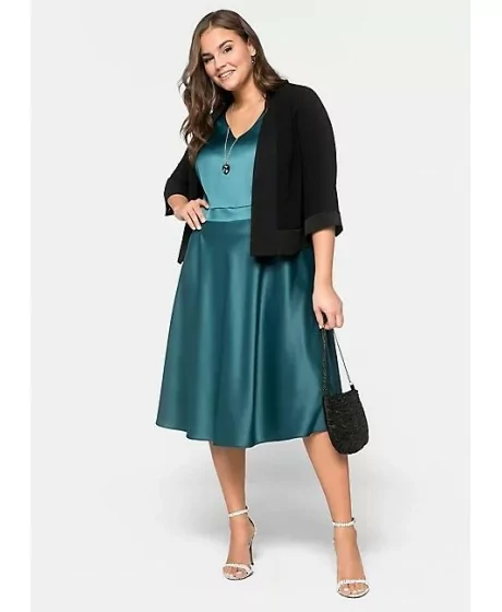 Sheego satininė suknelė