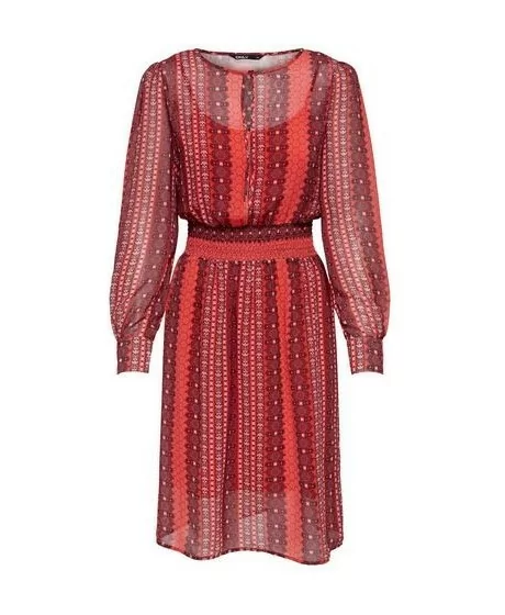 Vintažinio stiliaus ONLY šifoninė suknelė WILLOW