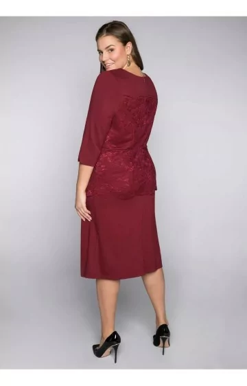 Sheego suknelė su kūno linijas formuojančiu apatiniu - 2