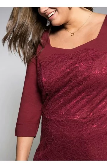 Sheego suknelė su kūno linijas formuojančiu apatiniu - 3