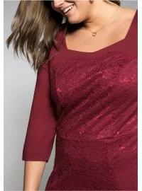 Sheego suknelė su kūno linijas formuojančiu apatiniu - 3