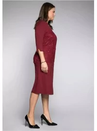 Sheego suknelė su kūno linijas formuojančiu apatiniu - 4