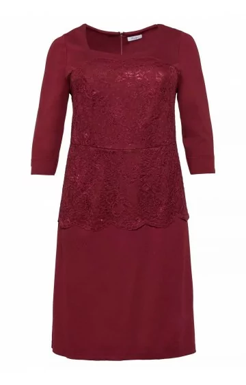 Sheego suknelė su kūno linijas formuojančiu apatiniu - 5