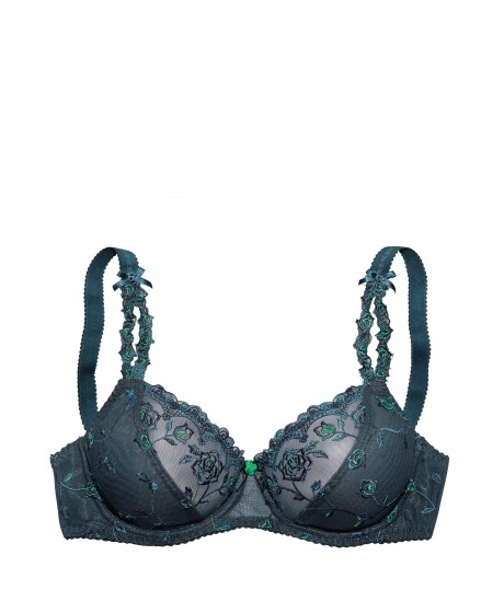 Smaragdo spalvos NUANCE liemenėlė