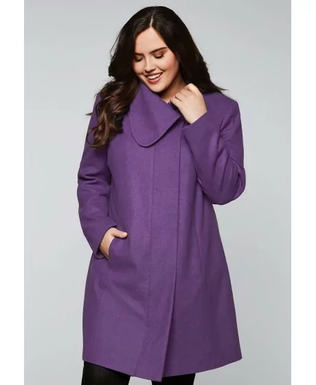 Trapecijos formos Sheego paltas - 1