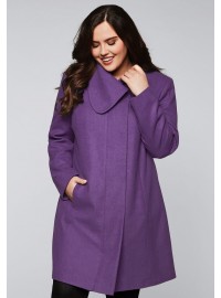 Trapecijos formos Sheego paltas  - 1