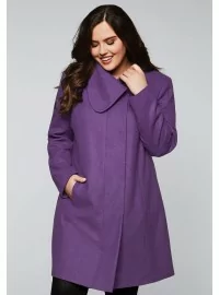 Trapecijos formos Sheego paltas - 1