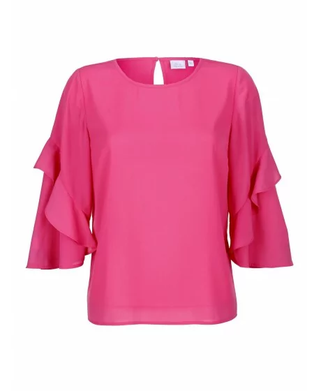 ALBA MODA palaidinė pusiau ilgomis varpelio formos rankovėmis