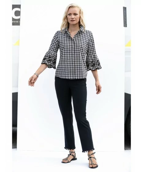 Klasikinio kirpimo MONA kelnės