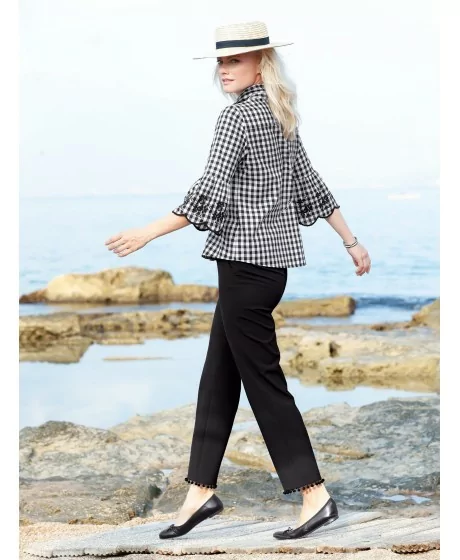 Klasikinio kirpimo MONA kelnės