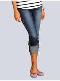 Capri stiliaus ALBA MODA džinsai