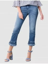 7/8 ilgio slim fit ALBA MODA džinsai