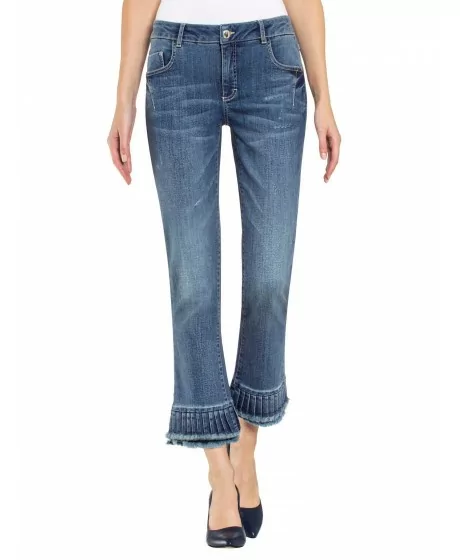 7/8 ilgio slim fit ALBA MODA džinsai