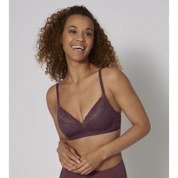 Triumph Fit Smart P Ex T-shirt-BH dames, bruin (lichtbruin 3422) ,1