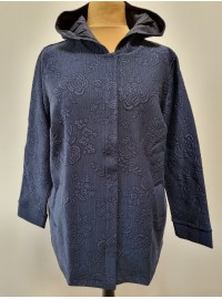 Ilgas MONA švarkas su gobtuvu