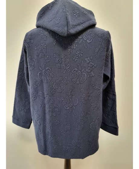 Ilgas MONA švarkas su gobtuvu