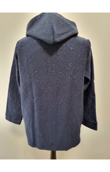 Ilgas MONA švarkas su gobtuvu