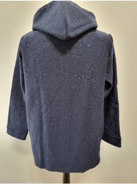 Ilgas MONA švarkas su gobtuvu