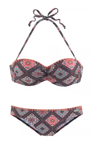 Buffalo LM bandeau bikini maudymosi kostiumėlis