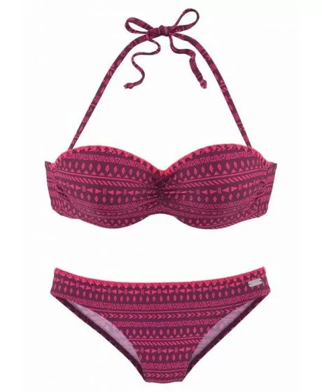 Buffalo bandeau bikini maudymosi kostiumėlis