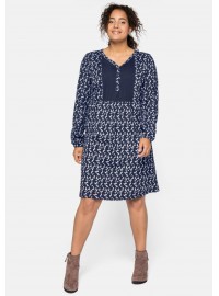 Sheego medvilninė laisvalaikio suknelė