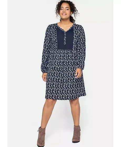 Sheego medvilninė laisvalaikio suknelė