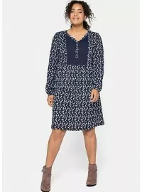 Sheego medvilninė laisvalaikio suknelė