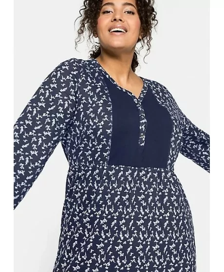 Sheego medvilninė laisvalaikio suknelė