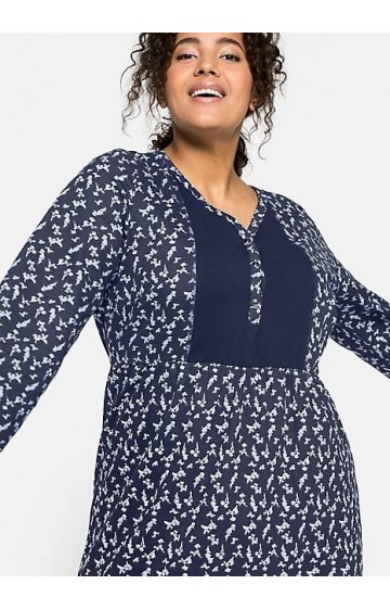 Sheego medvilninė laisvalaikio suknelė