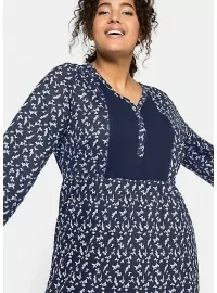 Sheego medvilninė laisvalaikio suknelė