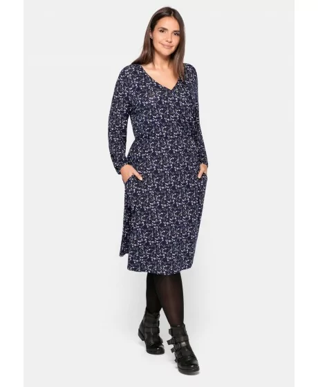 Trikotažinė Sheego suknelė ilgomis rankovėmis - 2