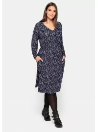 Trikotažinė Sheego suknelė ilgomis rankovėmis - 2