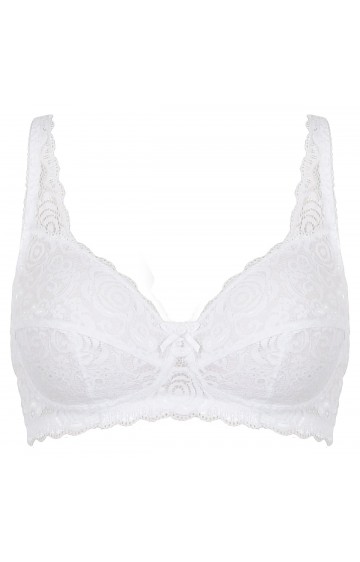 Naturana švelnių nėrinių liemenėlė 5649