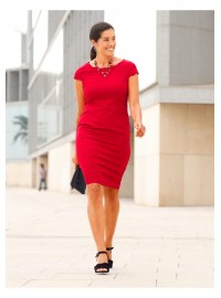 Prigludusio silueto Laura Kent suknelė Komplimente