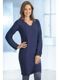 Megzta BLUE SEVEN medvilnės suknelė