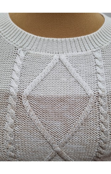 Raštuotas Anna Larssen megztinis