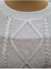 Raštuotas Anna Larssen megztinis