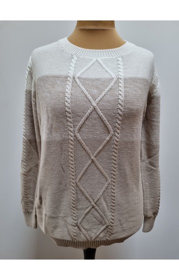 Raštuotas Anna Larssen megztinis